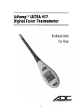 adc flex digital therm user manual thumb