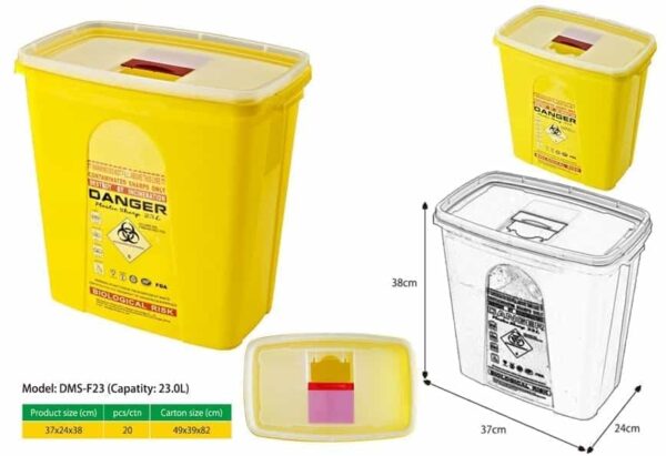 Dailymag Sharps Container DMS F23 1
