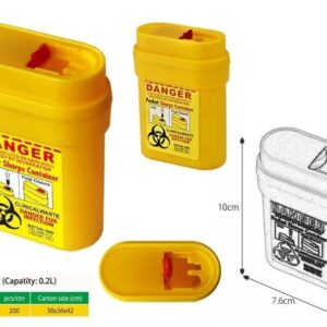 Dailymag Sharps Container DMS K0.2B 1