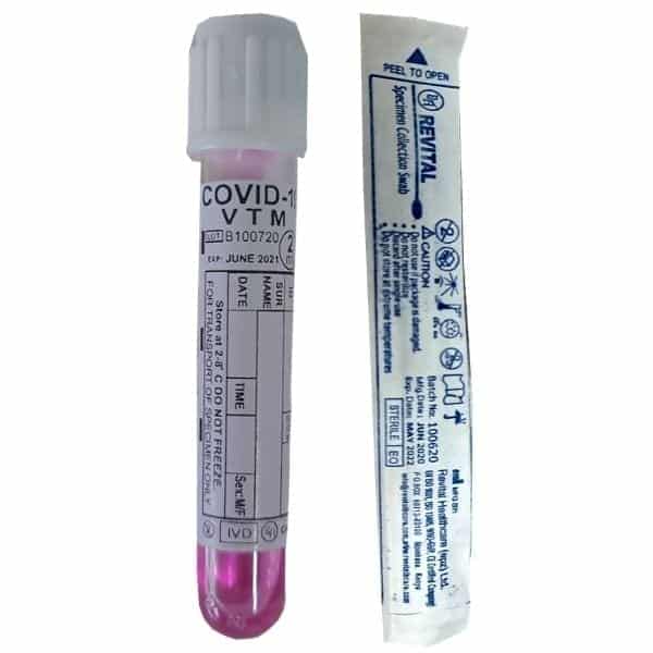 Revital VTM and swab collection kit 1 tube and swab