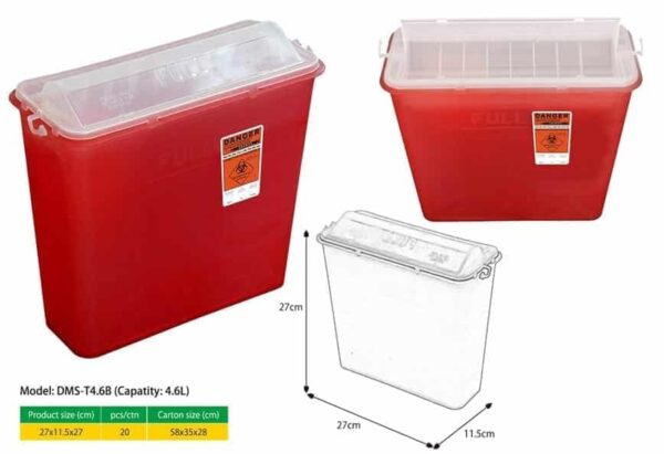 Dailymag Sharps Container DMS T4.6B 1