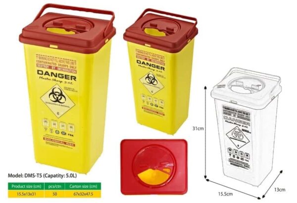 Dailymag Sharps Container DMS T5 1