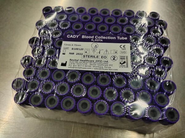 Revital Cady Blood Collection Tube EDTA K3 K2 3 tray scaled 1 scaled