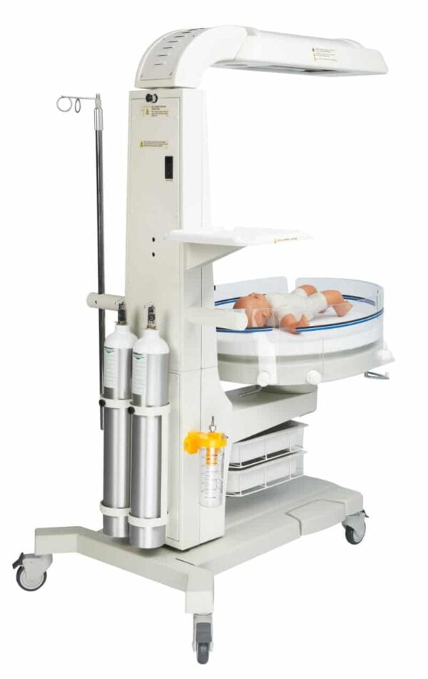 Phoenix Neonatal Care Resuscitation Centre NRC 100 3 cylinders view